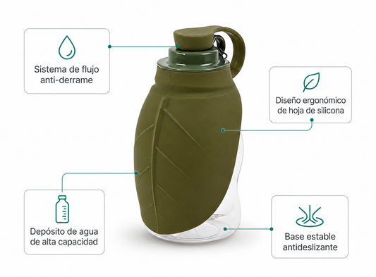 Botella Portátil Para Perros